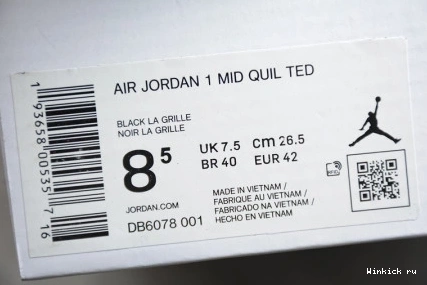 AIR JORDAN QUILTED MID BLACK 1 1010
